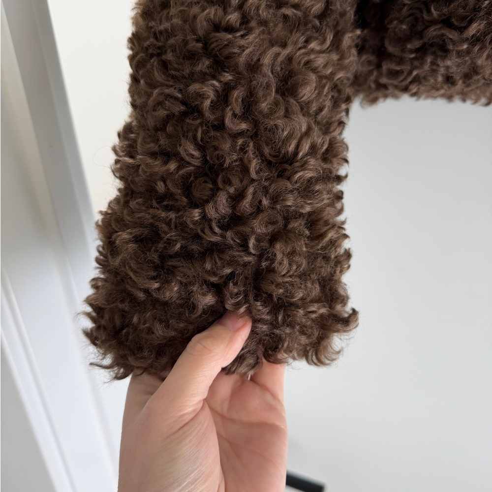The Faux Fur Coat, Espresso by Boheme Goods - Picture 9 of 12